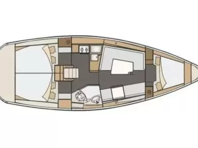 Wynajem Żaglowiec Elan z patentem 