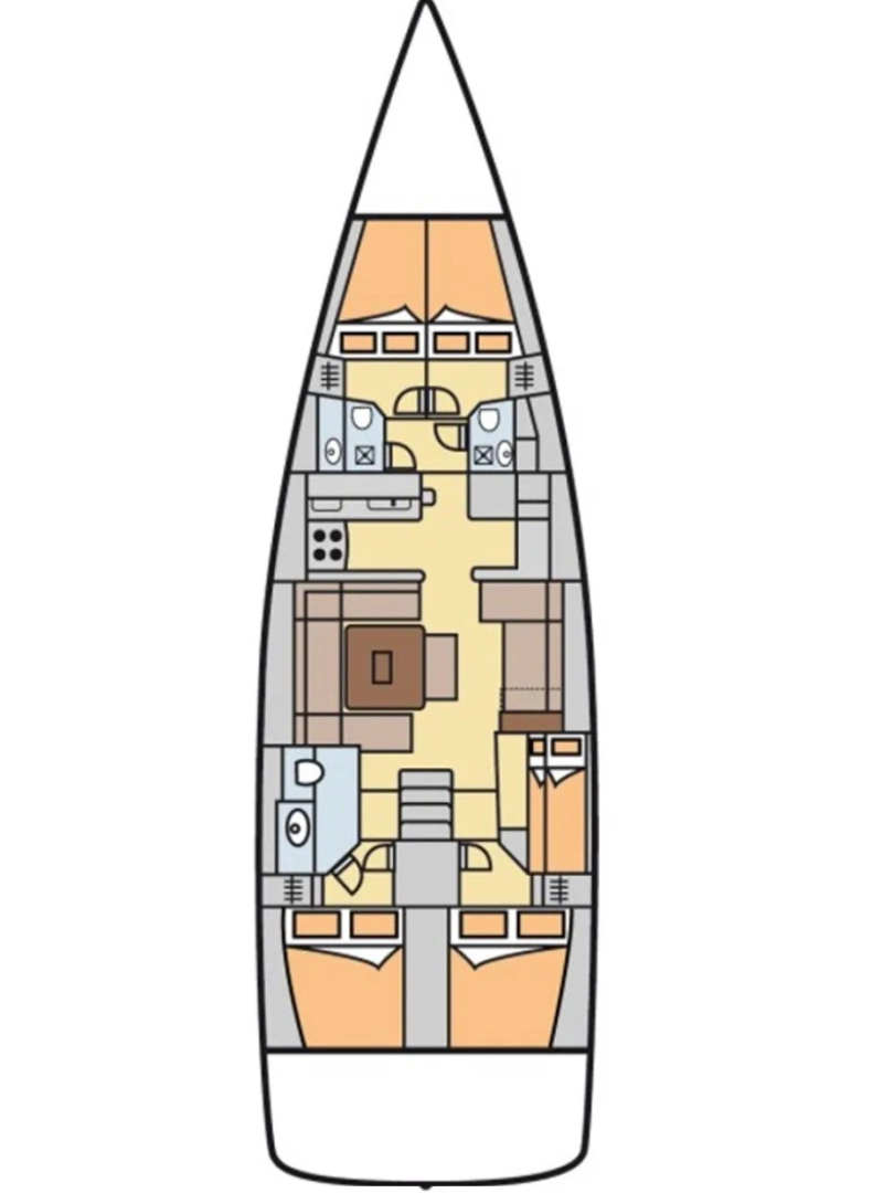 Wynajem Żaglowiec w Fethiye - Dufour Dufour 500 Grand Large