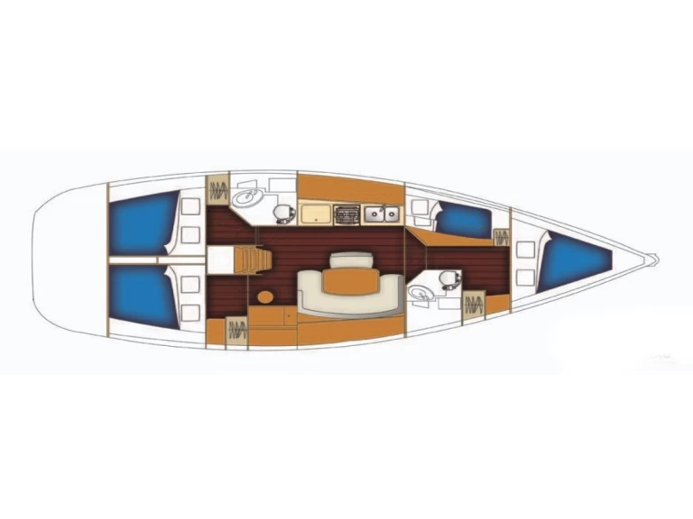 Wynajmij Żaglowiec z lub bez skippera Bénéteau w Salamína