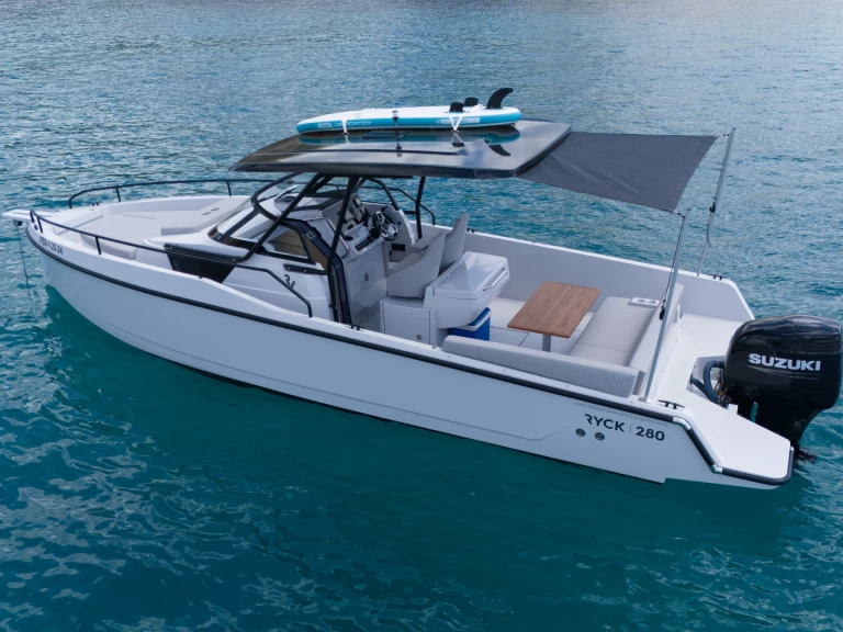 Wynajem łodzi Ibiza Town tanio Ryck 280