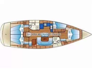 Wynajem łodzi Bavaria Cruiser 46 w Gouvia na SamBoat 