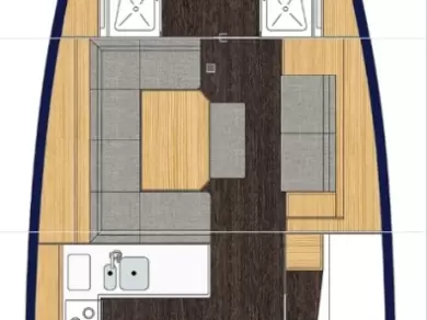 Wynajem Żaglowiec Bavaria z patentem 