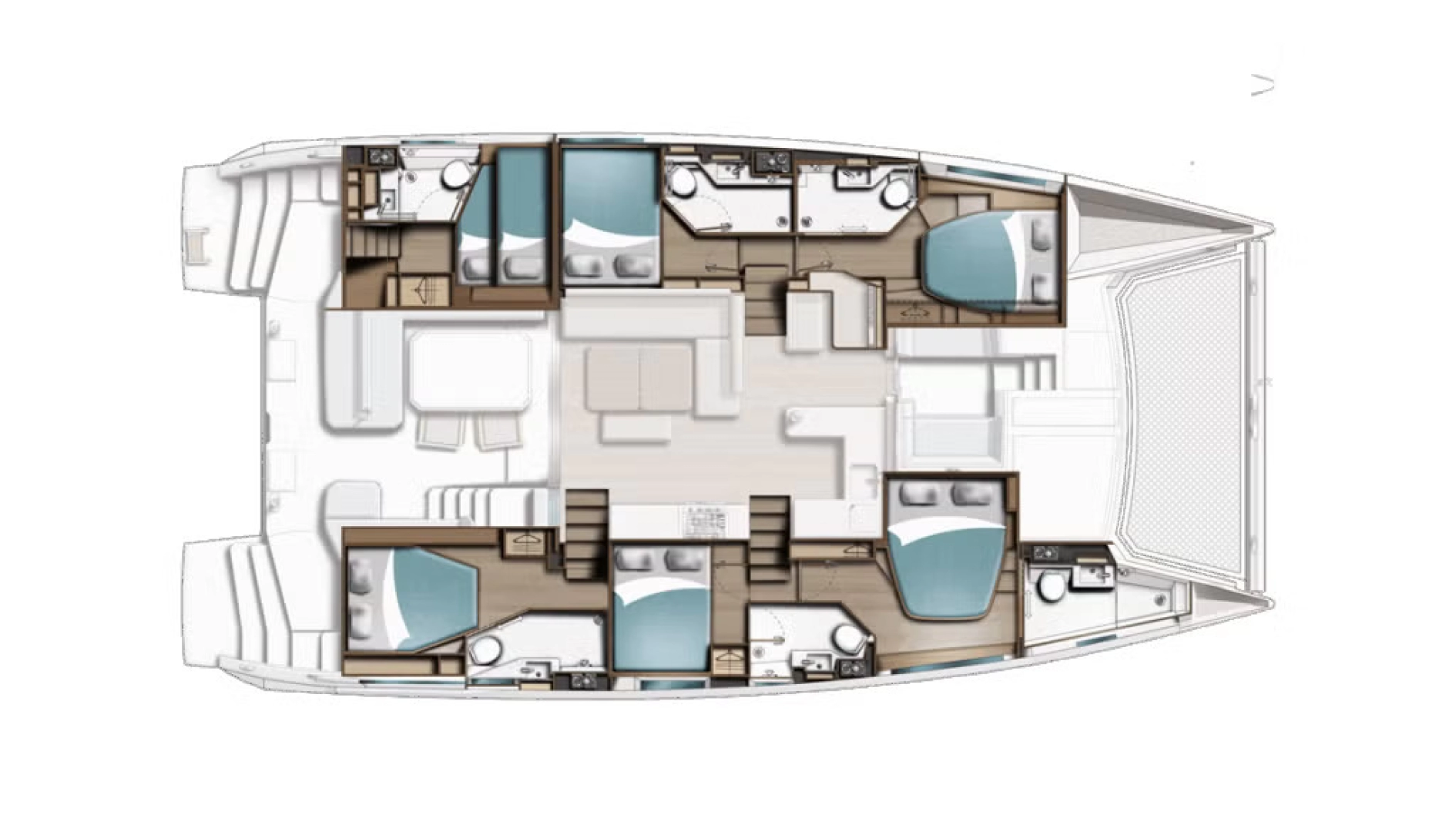 Wynajem w Furnari- Leopard Catamarans / Robertson & Caine Leopard 52 na SamBoat
