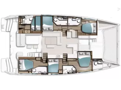 Wynajem w Furnari- Leopard Catamarans / Robertson & Caine Leopard 52 na SamBoat