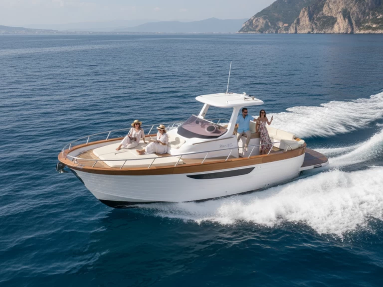 Wynajem Motorówka Gozzo z patentem 