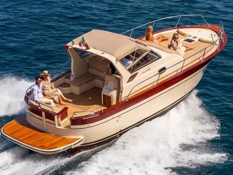 Wynajem Motorówka Gozzo z patentem 