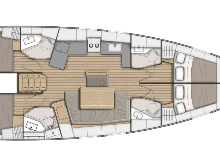 Bénéteau Oceanis 46.1 między profesjonalistami a osobami prywatnymi w Skradin