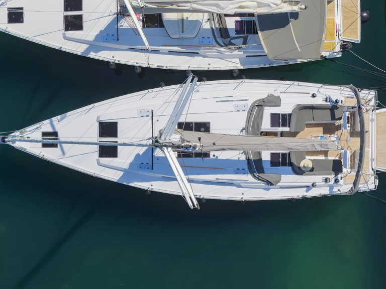 Hanse Hanse 458 między profesjonalistami a osobami prywatnymi w Sukosan