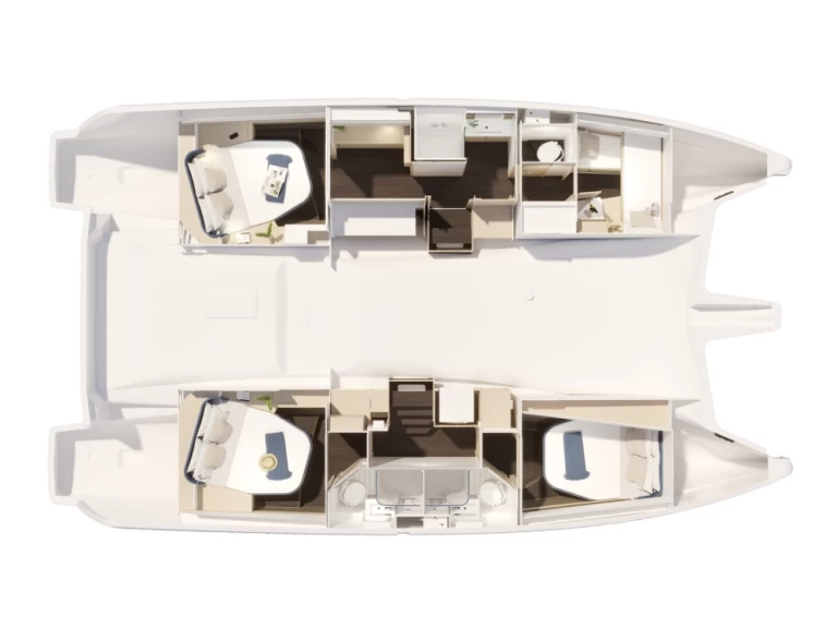 Wynajem Katamaran w Palma de Mallorca - Fountaine Pajot FP 44-3