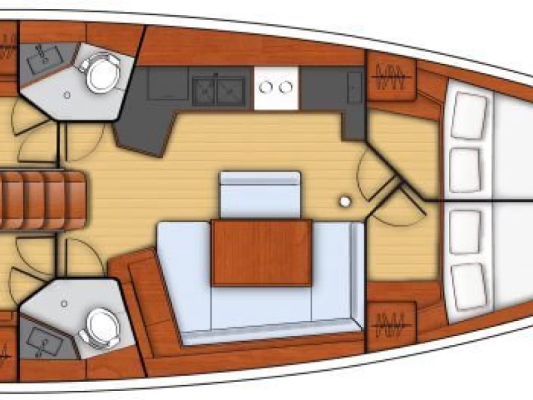 Wynajmij Bénéteau Oceanis 45 w Paleros Marina