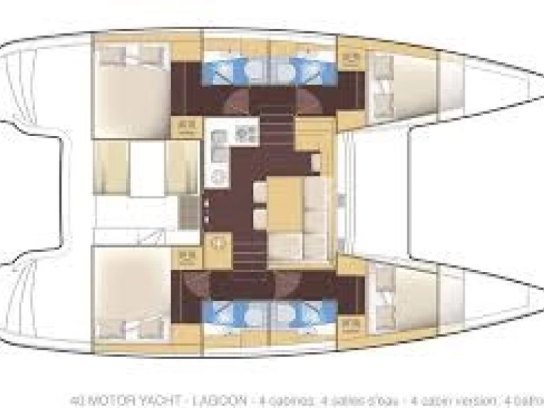 Wynajmij Katamaran z lub bez skippera Lagoon w Furnari