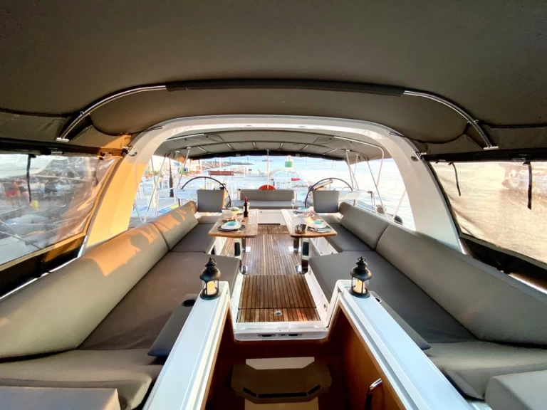 Wynajem łodzi Nea Peramos tanio Jeanneau 60