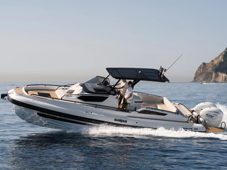 Wynajem łodzi Juan-les-Pins tanio Salpa Soleil 40