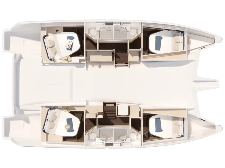 Wynajem Katamaran w Gouvia - Fountaine Pajot FP 44