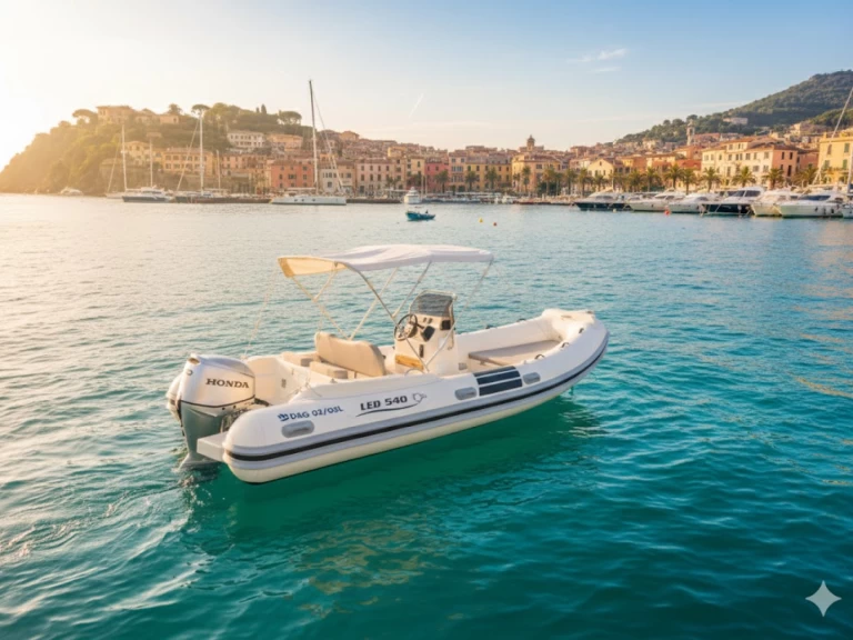 Wynajem Łódż półsztywna w Porto Santo Stefano - Nautica Led Nautica Led 540 GS