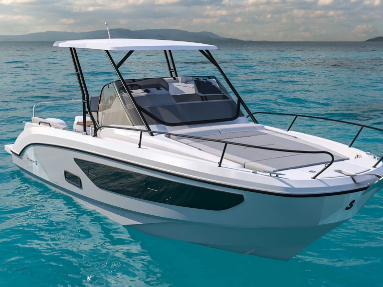 Bénéteau Flyer 9 sundeck pilot edition między profesjonalistami a osobami prywatnymi w Saint-Raphael