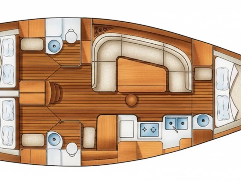 Wynajem łodzi Antibes tanio Sun Charm 39