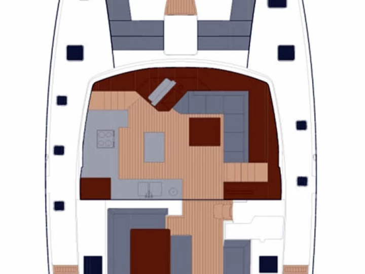 Wynajmij Fountaine Pajot Saba 50 w Alimos