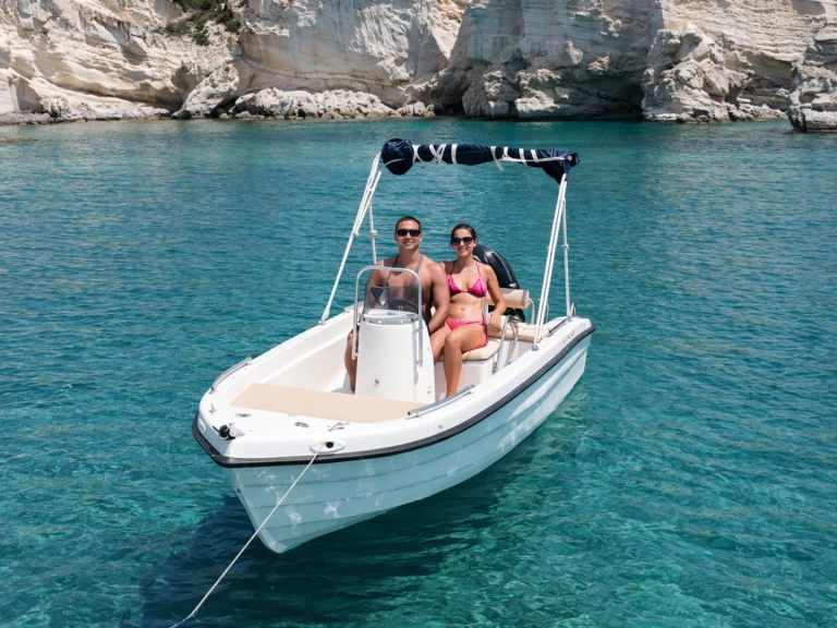 Wynajem Motorówka w Mílos - Funboat 455N