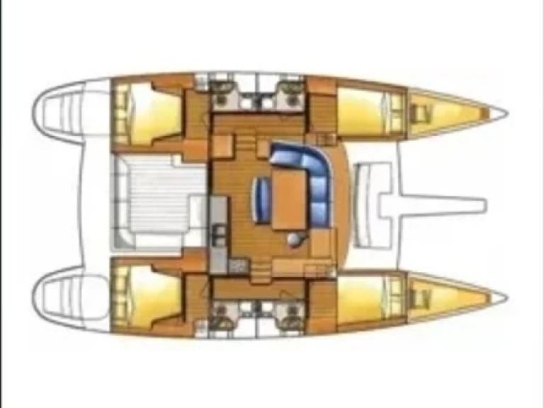 Wynajmij Lagoon Lagoon 400 S2 w La Spezia