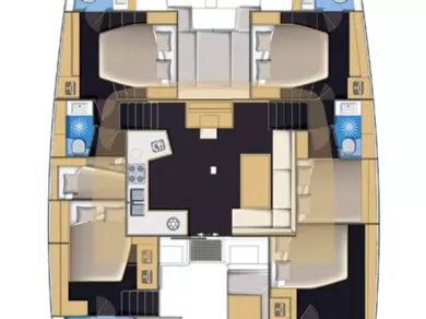 Wynajem w Elliniko- Lagoon Lagoon 52 F na SamBoat