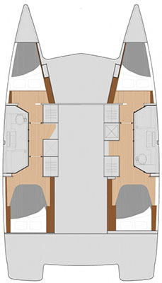 Wynajem Katamaran w Bormes-les-Mimosas - Fountaine Pajot Lucia 40