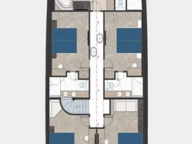 Wynajem Żaglowiec Radež d.d. z patentem 