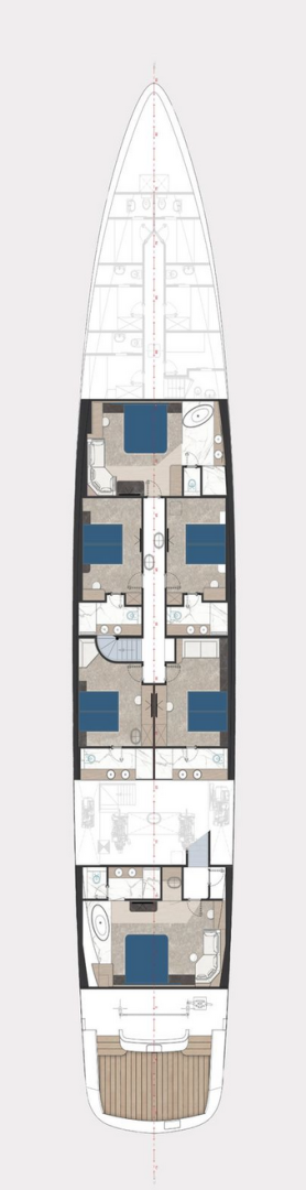Wynajem Żaglowiec Radež d.d. z patentem 