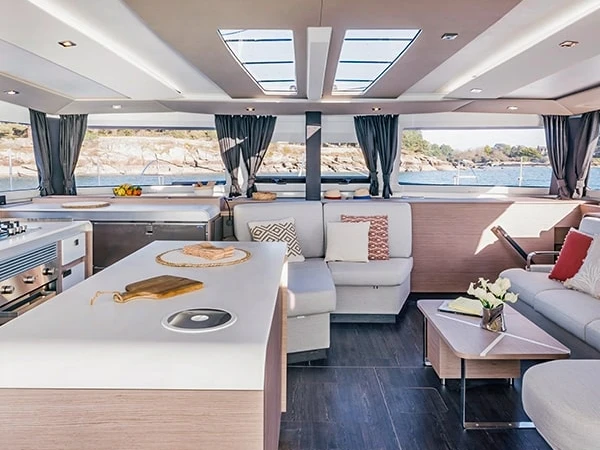 Wynajem łodzi Fountaine Pajot Aura 51 w Nea Peramos na SamBoat 