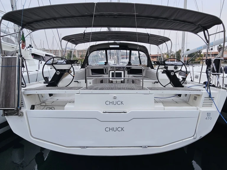 Wynajem Żaglowiec Dufour z patentem 