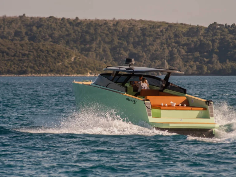 Wynajem Motorówka Felix z patentem 