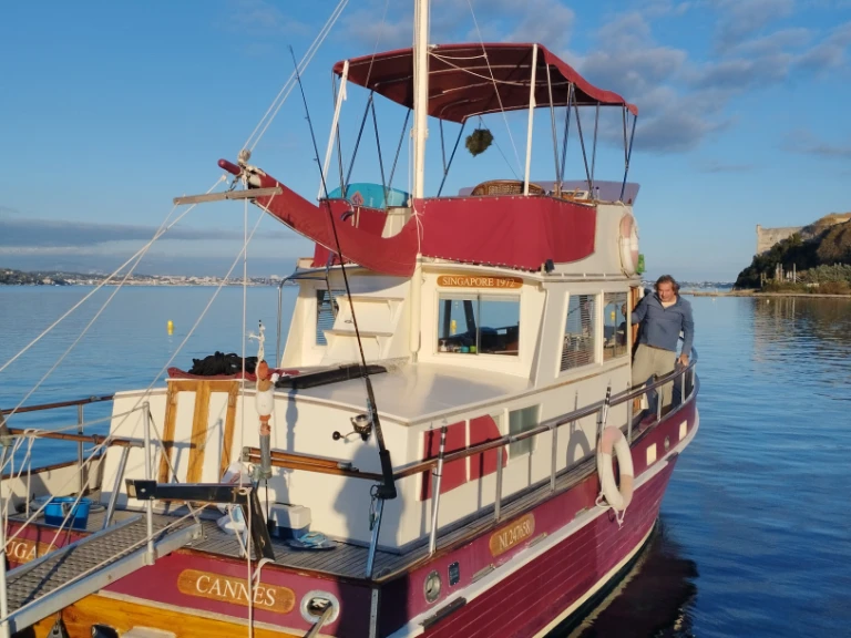 Wynajem Motorówka Grand-Banks-36 z patentem 