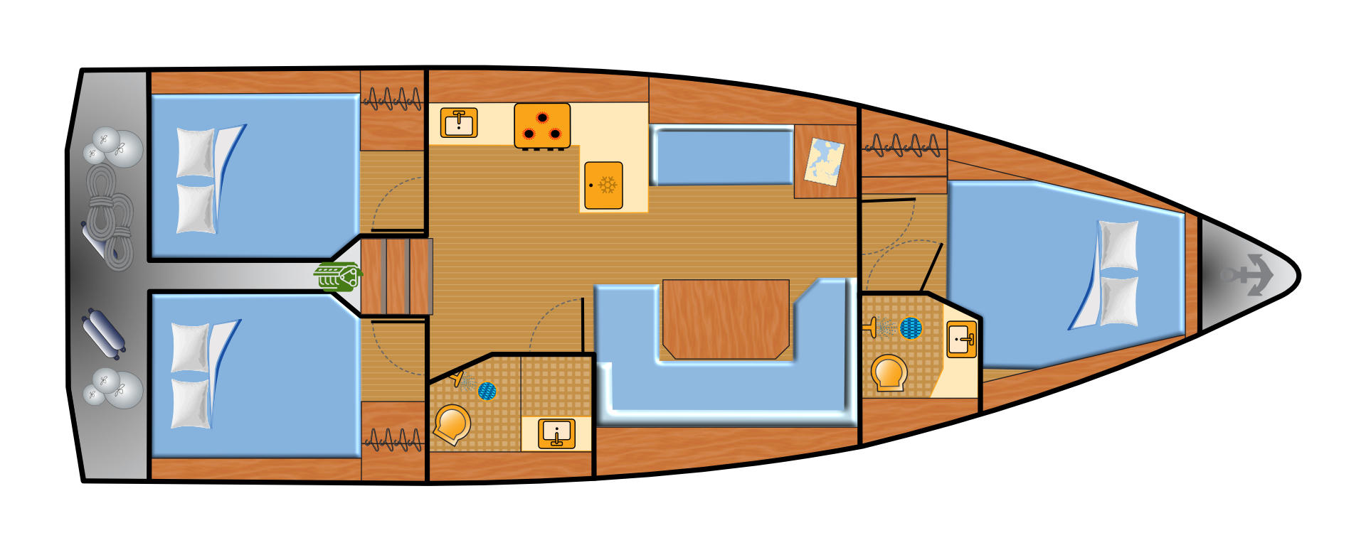 Wynajmij Bavaria Bavaria C42 w Palma de Mallorca