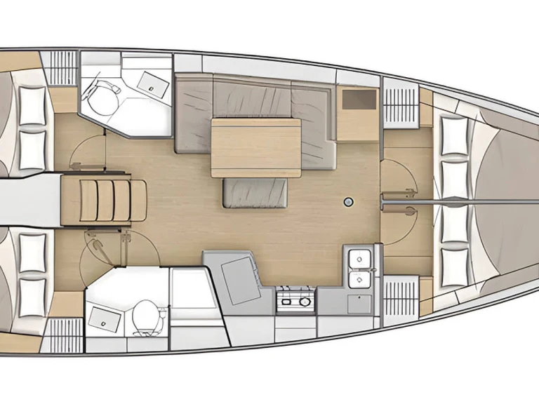 Bénéteau Oceanis 40.1 między profesjonalistami a osobami prywatnymi w Palma de Mallorca