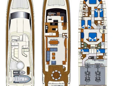 Ferretti Ferretti Yachts 880 - 4. cab między profesjonalistami a osobami prywatnymi w Donji Seget