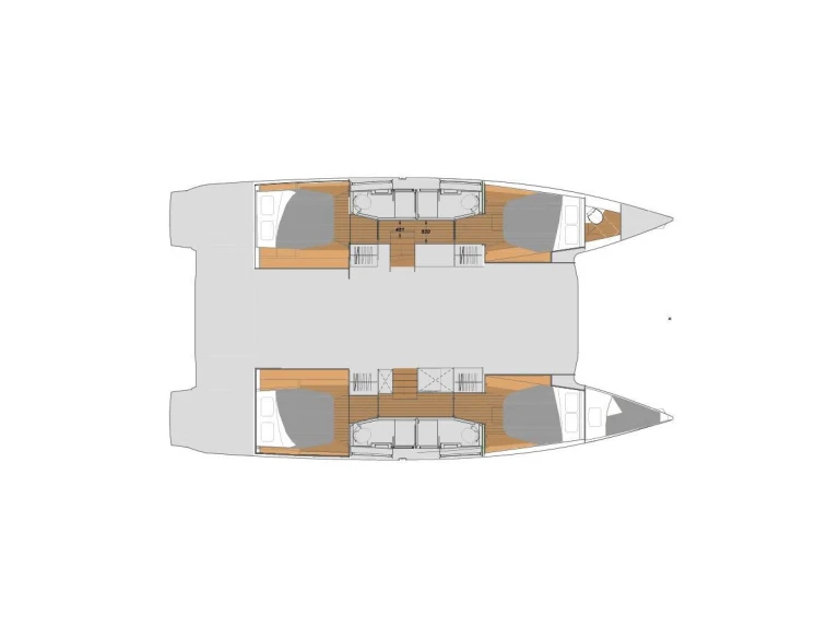 Wynajem w Cogolin- Fountaine Pajot Elba 45 S na SamBoat