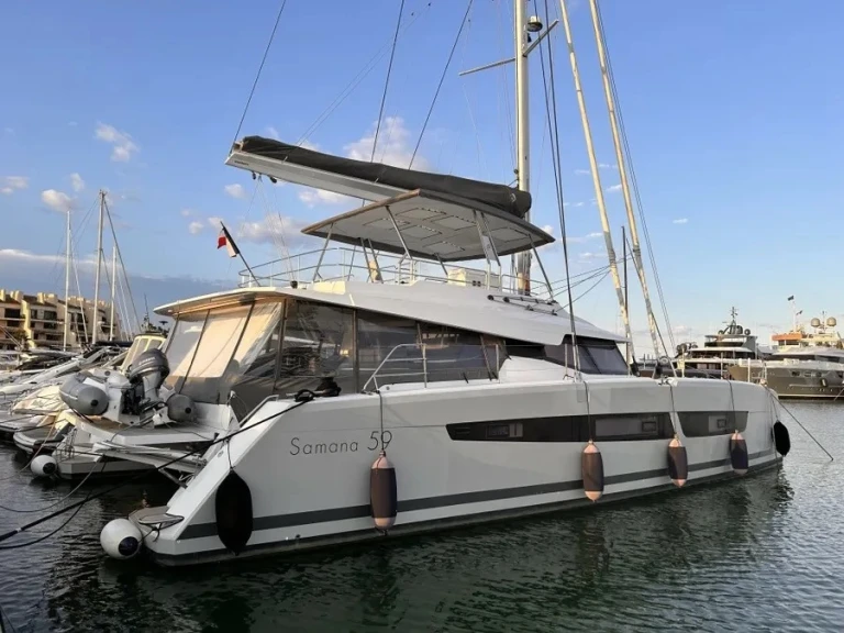 Wynajem łodzi Fountaine Pajot Samana 59 w Cogolin na SamBoat 