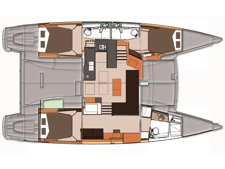 Wynajmij Fountaine Pajot Helia 44 w Cogolin