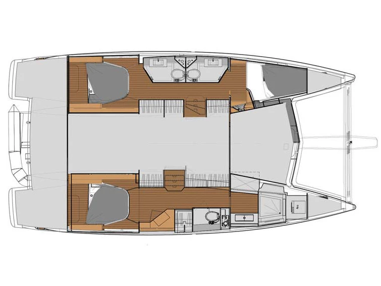 Wynajmij Katamaran z lub bez skippera Fountaine Pajot w Cogolin