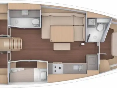 Wynajmij Dufour Dufour 430 Grand Large w Procida