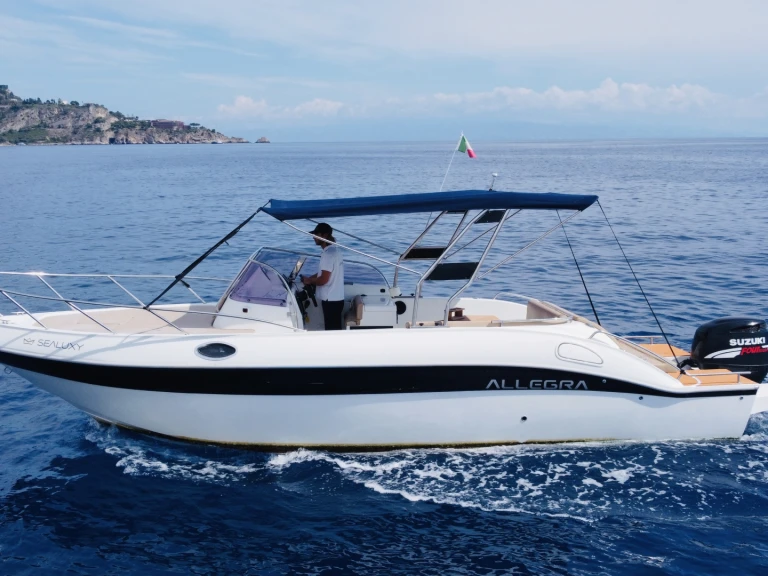 Wynajmij Allegra Boats All 7.9.0 Open Day w Giardini-Naxos
