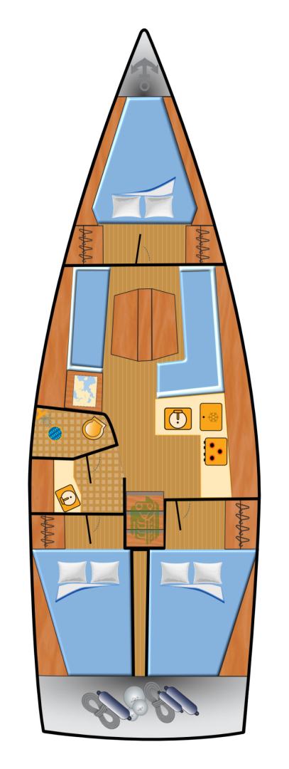 Wynajem w Punat- Dehler Dehler 38 SQ na SamBoat