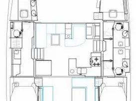 Wynajem Katamaran Nautitech z patentem 