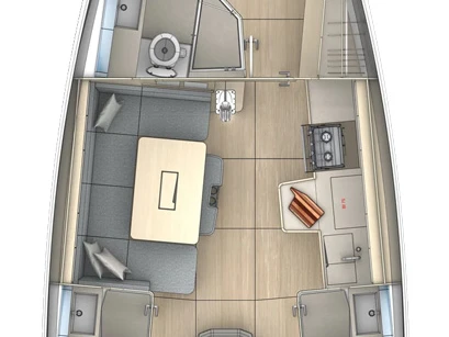 Wynajem łodzi Dufour Dufour 41 w Trogir na SamBoat 