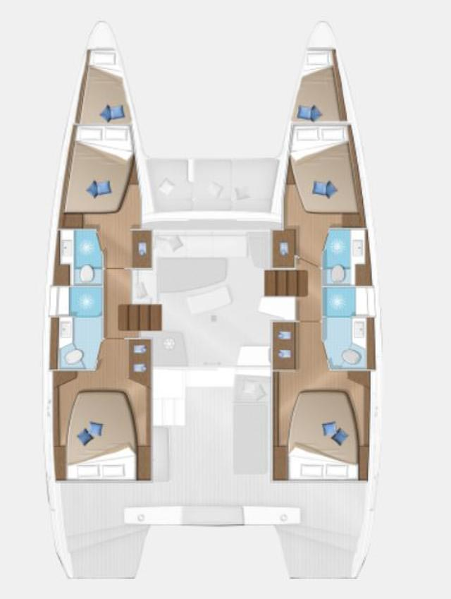 Wynajmij Katamaran z lub bez skippera Lagoon w Murter-Kornati