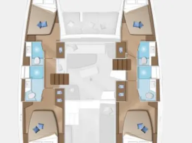 Wynajmij Katamaran z lub bez skippera Lagoon w Murter-Kornati