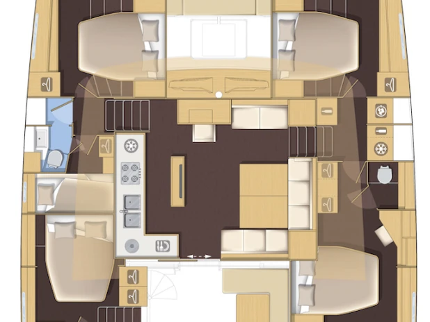 Wynajem Katamaran w Gouvia - Lagoon Lagoon 52 F