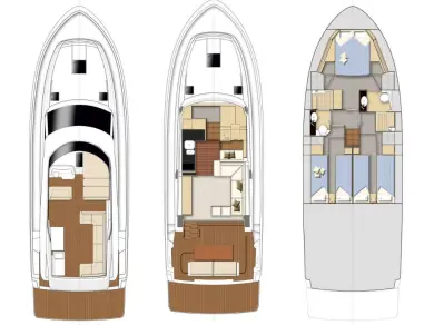 Bavaria Virtess 420 Fly między profesjonalistami a osobami prywatnymi w Podstrana