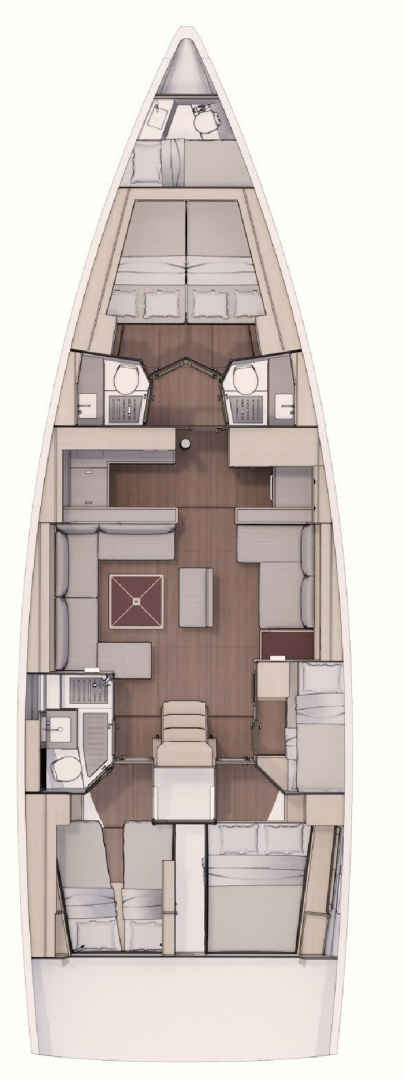 Dufour Dufour 530 między profesjonalistami a osobami prywatnymi w Primosten