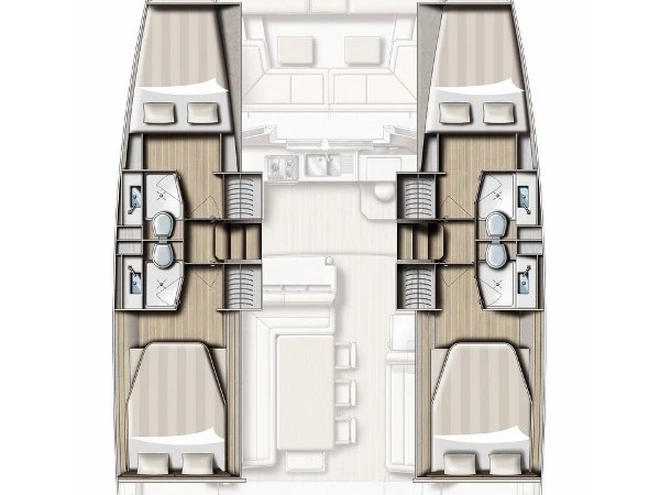 Wynajem Katamaran w Sibenik - Bali Bali 4.0